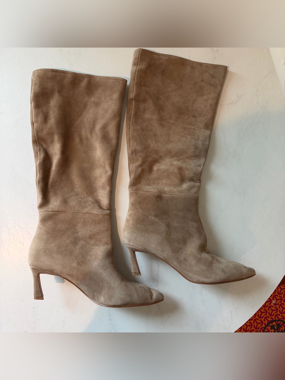 Steve Madden Lavan Suede Ankle Boots in Oatmeal